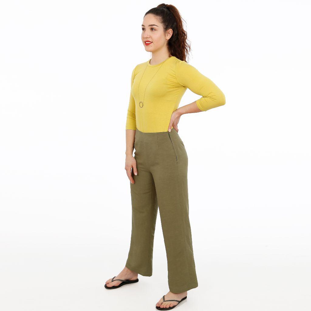 Papierschnittmuster schlichte Hose Frau Elena XS-XXL